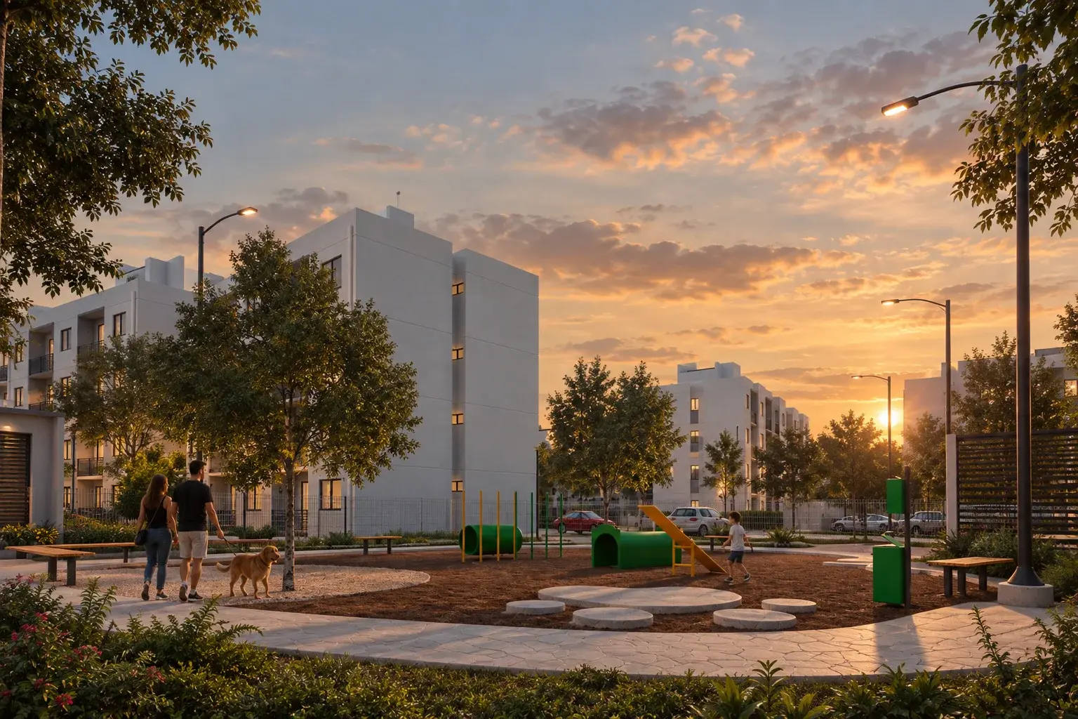 Pet park en Lirios 2 Residencial